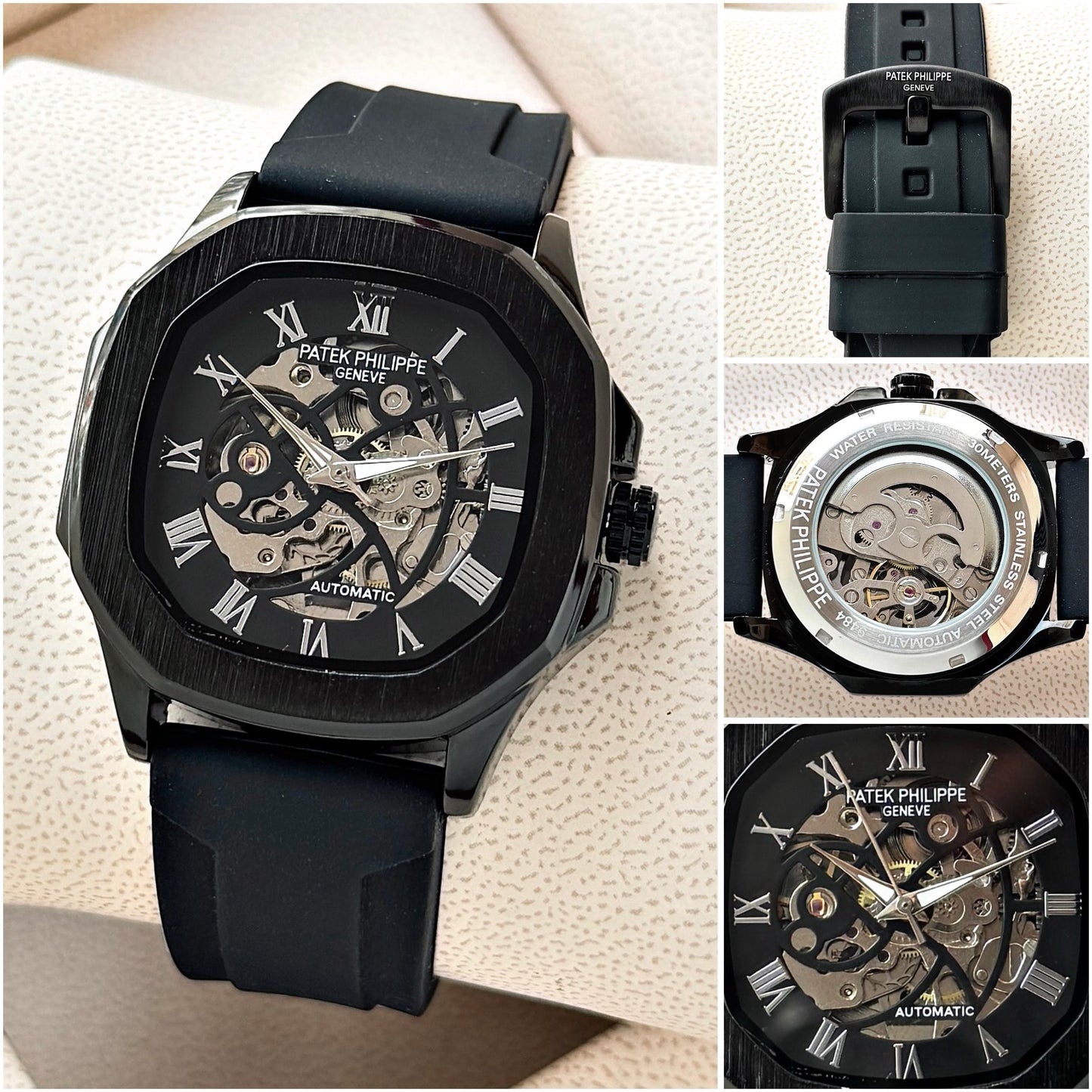Patek Philippe Aquanaut Open Heart Automatic Watch (Duplec)