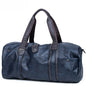 Leather Leisure Travel Duffel Bag For Men And Women
