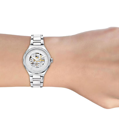 Fossil Eevie Silver Watch BQ3788 (Duplec)