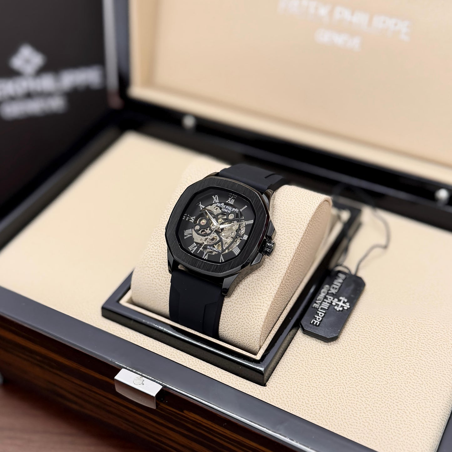 Patek Philippe Aquanaut Open Heart Automatic Watch (Duplec)